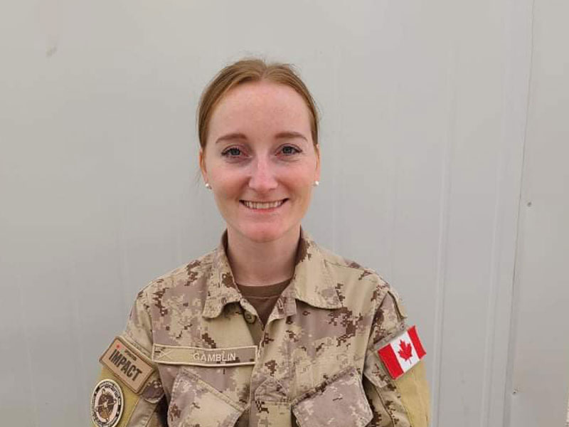 Meet Your Defence Team Members: Lt Hilary Gamblin