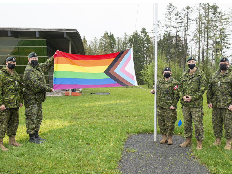 Base Gagetown observes the International Day against Homophobia, Transphobia, and Biphobia