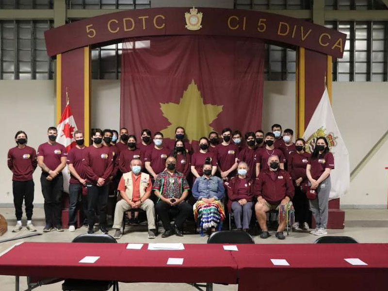 Black Bear Enrollment Ceremony at 5th Canadian Division Support Base Gagetown
