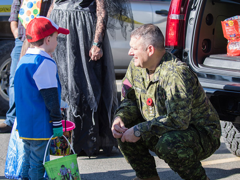 5th Canadian Divisions Halloween Trunk or Treat