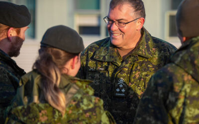 Army Commander Visits Gagetown