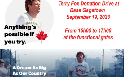 Drive and Donate: Terry Fox Donation Drive