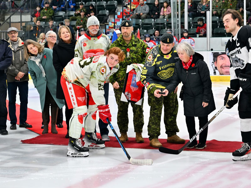 Hockey Honors Canadian Armed Forces: Tribute Games in the Maritime Leagues
