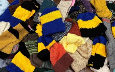 Stitches of Support: Knitting for Latvia