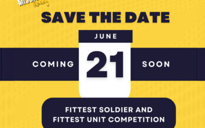 SAVE THE DATE! GAGETOWN’S FITTEST SOLDIER AND FITTEST UNIT COMPETITION