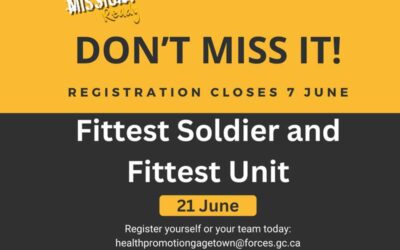 GAGETOWN’S FITTEST SOLDIER AND FITTEST UNIT COMPETITION 2024